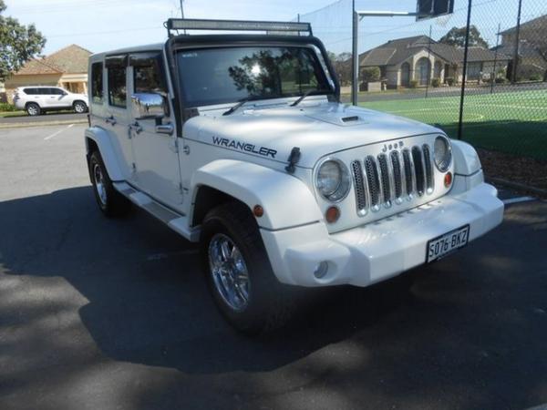 2008 Jeep Wrangler JK MY2008 Unlimited Sport White 5 Speed Automatic