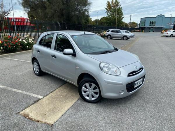 2013 Nissan Micra K13 MY13 ST Silver 4 Speed Automatic