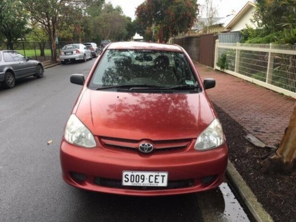 2005 Toyota Echo NCP12R Red 5 Speed Manual