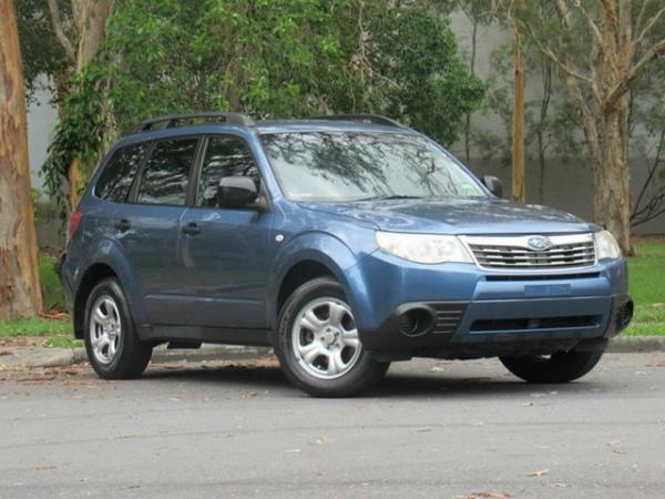 2008 Subaru Forester S3 MY09 XS AWD Blue 4 Speed Sports Automatic