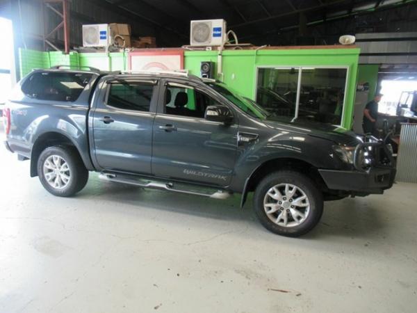 2012 Ford Ranger PX Wildtrak Double Cab Grey 6 Speed Manual