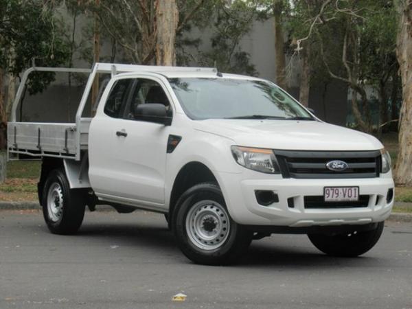 2015 Ford Ranger PX XL Hi-Rider White 6 Speed Sports Automatic
