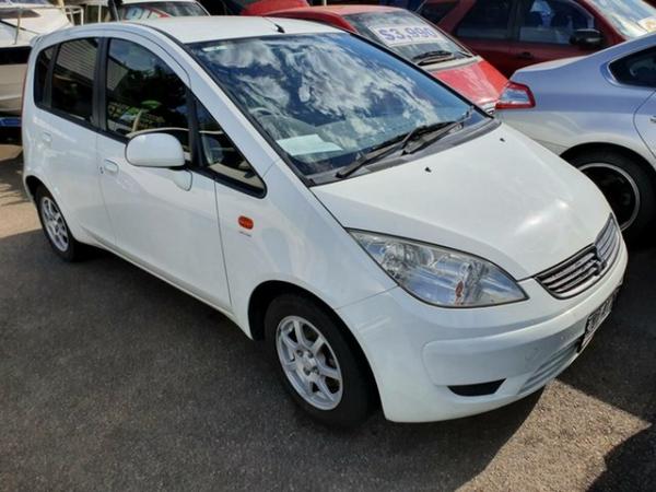 2008 Mitsubishi Colt RG MY08 ES White 1 Speed Constant Variable