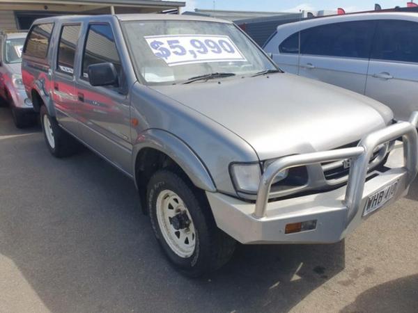 1998 Holden Rodeo TF R7 LX Crew Cab Silver 5 Speed Manual