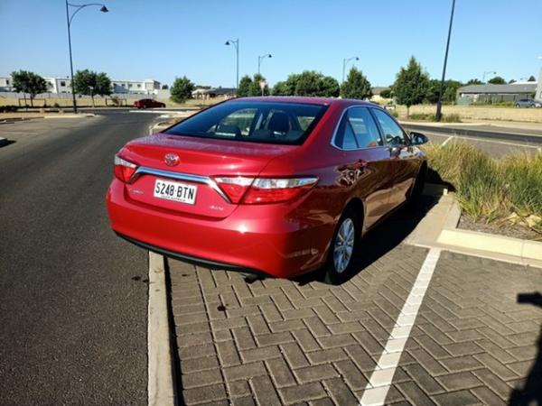 2015 Toyota Camry ASV50R Altise Red 6 Speed Sports Automatic