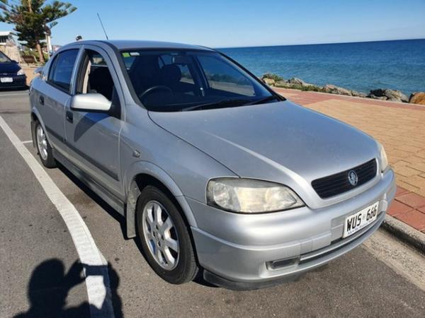 2002 Holden Astra TS MY03 City Silver 5 Speed Manual