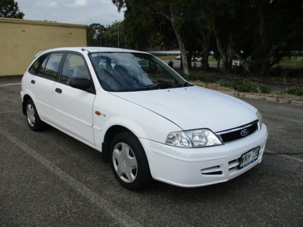 2001 Ford Laser KN LXI White 5 Speed Manual