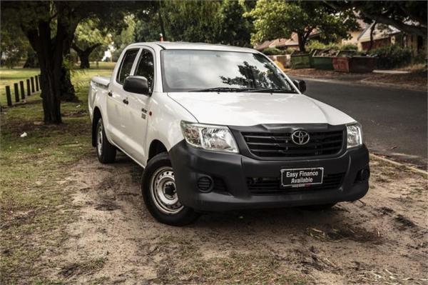 2014 TOYOTA HILUX DUAL CAB P UP WORKMATE TGN16R MY14