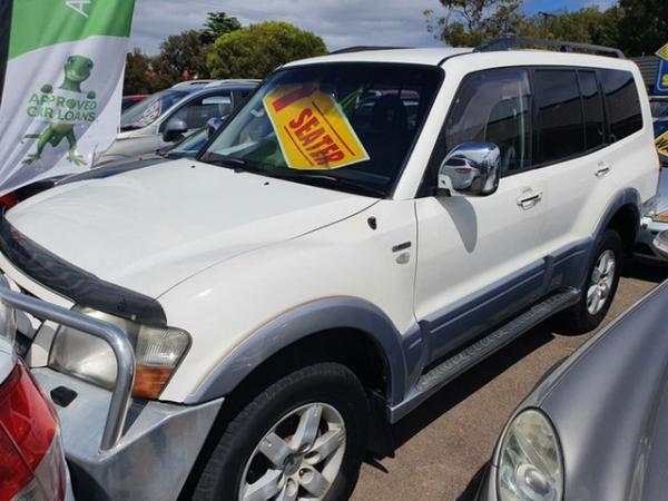 2005 Mitsubishi Pajero NP MY05 Exceed White 5 Speed Sports Automatic