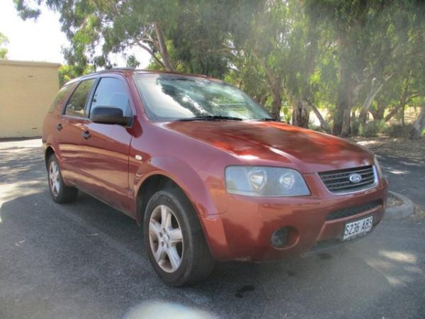 2005 Ford Territory SX Ghia Red 4 Speed Sports Automatic