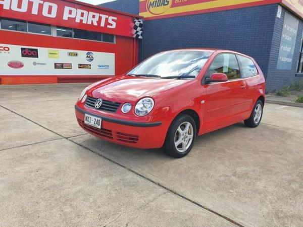 2002 Volkswagen Polo 9N MY2002 SE Red 4 Speed Automatic