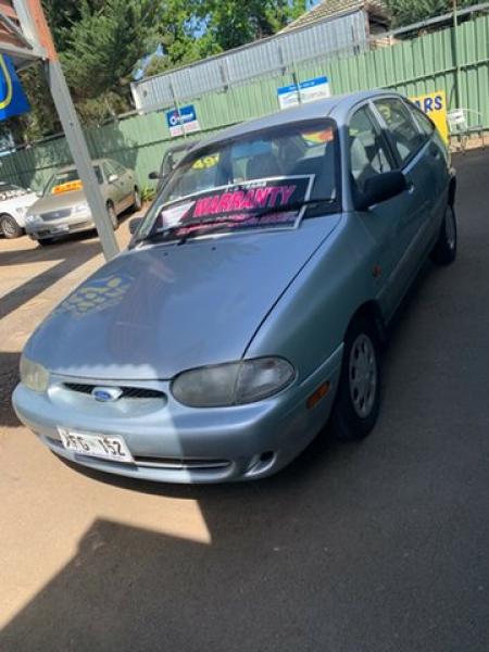 1998 Ford Festiva WF GLXi Silver 4 Speed Automatic