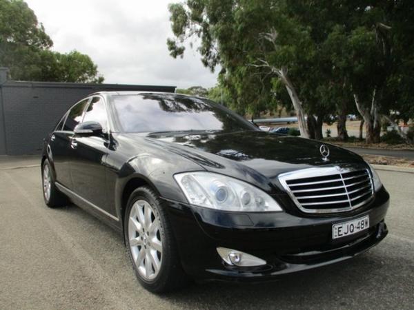 2006 Mercedes-Benz S-Class V220 MY05 S500 L Black 7 Speed Sports Automatic