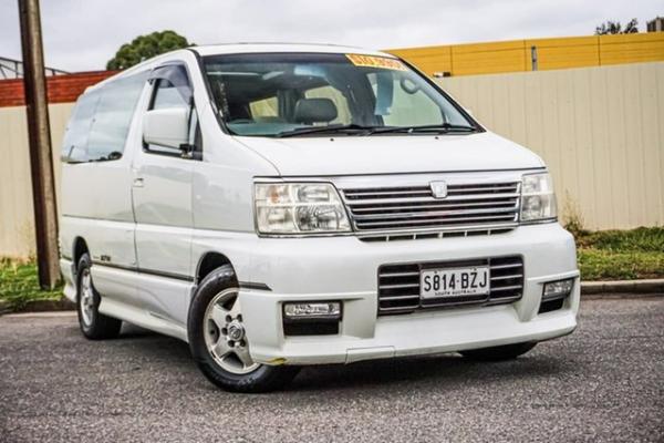 2000 Nissan Elgrand ALE50 Highway Star White 4 Speed Automatic