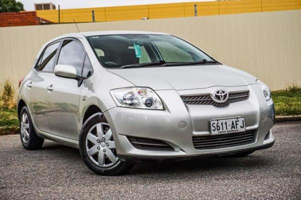 2008 Toyota Corolla ZRE152R Ascent Silver 4 Speed Automatic