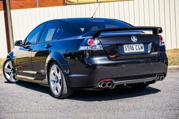 2008 Holden Commodore VE SS V Black 6 Speed Sports Automatic