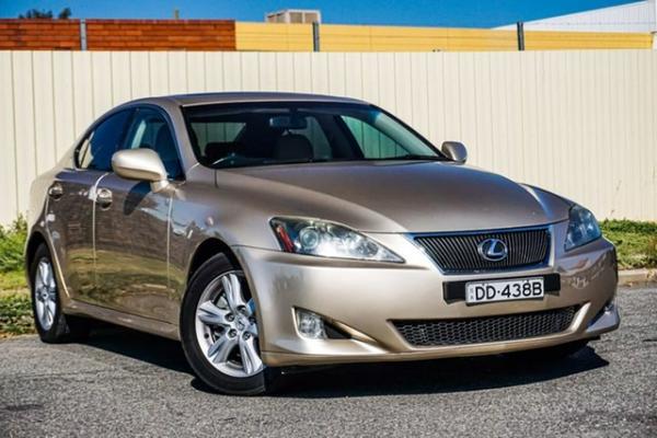 2006 Lexus IS GSE20R IS250 Prestige Gold 6 Speed Sports Automatic