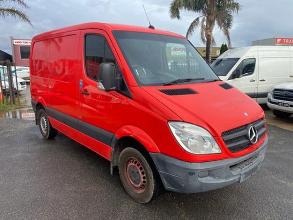 2012 Mercedes-Benz Sprinter 313CDI Amber Red 6 Speed Automatic