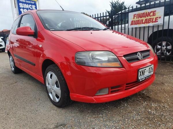 2007 Holden Barina TK MY07 Red 4 Speed Automatic