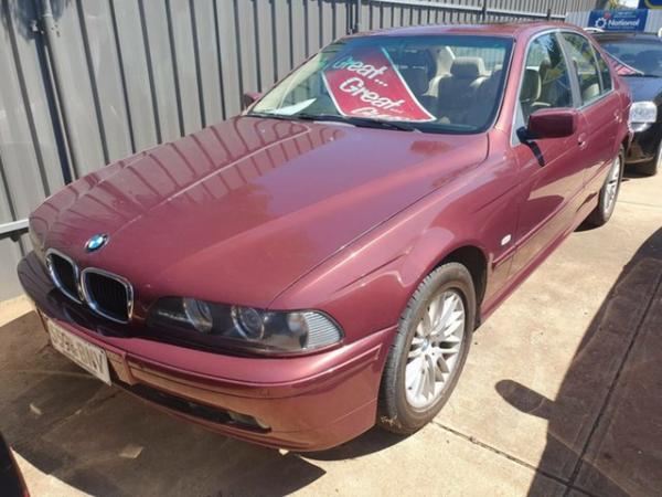 2003 BMW 5 Series E39 MY02 530i Steptronic Executive Red 5 Speed Sports Automatic