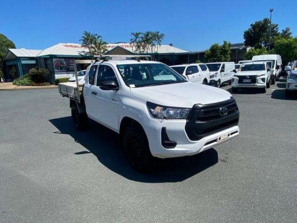 2020 Toyota Hilux GUN125R Workmate Extra Cab White 6 speed Automatic