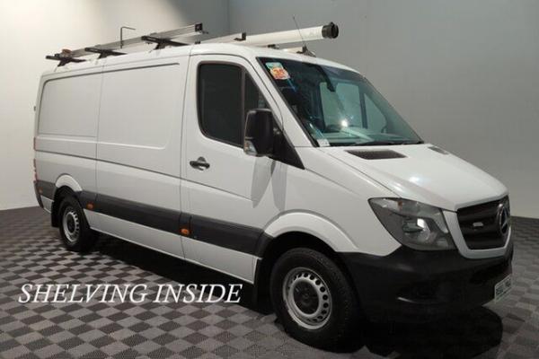 2017 Mercedes-Benz Sprinter NCV3 313CDI Low Roof MWB 7G-Tronic White 7 speed Automatic