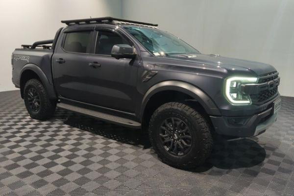 2022 Ford Ranger PY 2022MY Raptor Meteor Grey 10 speed Automatic Double Cab Pick