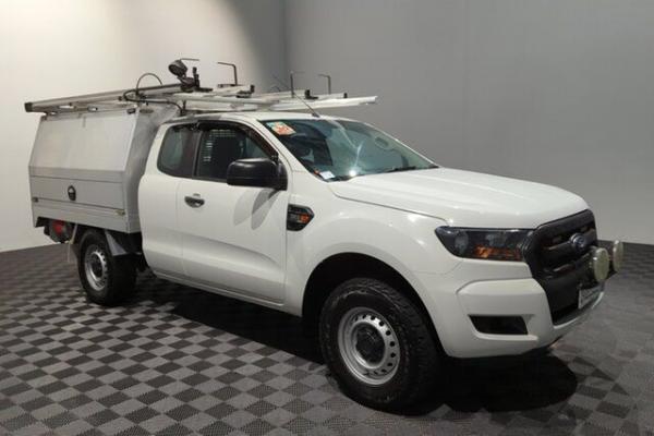 2017 Ford Ranger PX MkII XL White 6 speed Automatic