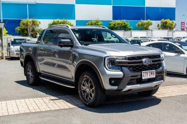 2022 Ford Ranger PY 2022MY Wildtrak Silver 10 speed Automatic Double Cab Pick
