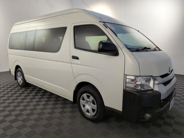 2018 Toyota HiAce TRH223R Commuter High Roof Super LWB White 6 speed Automatic