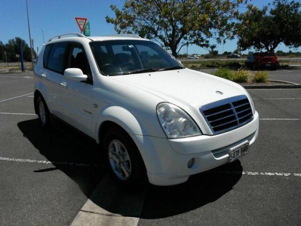 2009 Ssangyong Rexton II Y200 MY08 RX270 XDI (5 Seat) White 5 Speed Automatic
