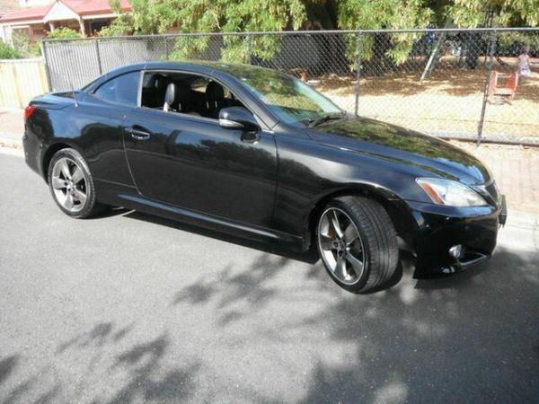 2011 Lexus IS250C GSE20R MY11 Sports Black 6 Speed Automatic