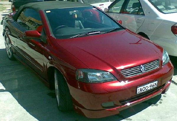 2003 Holden Astra convertable