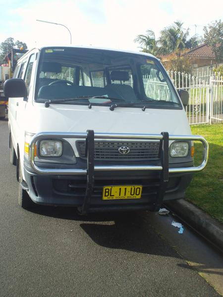 1998 Toyota hiace wheelchair accessible