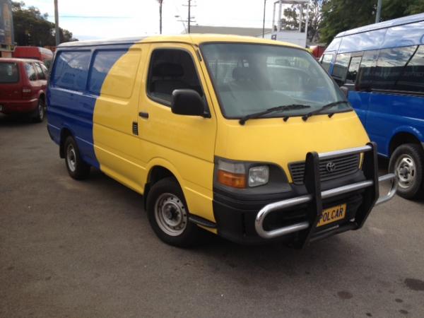 2003 Toyota Hiace LWB Dual Fuel Rent to Own from $138p/w