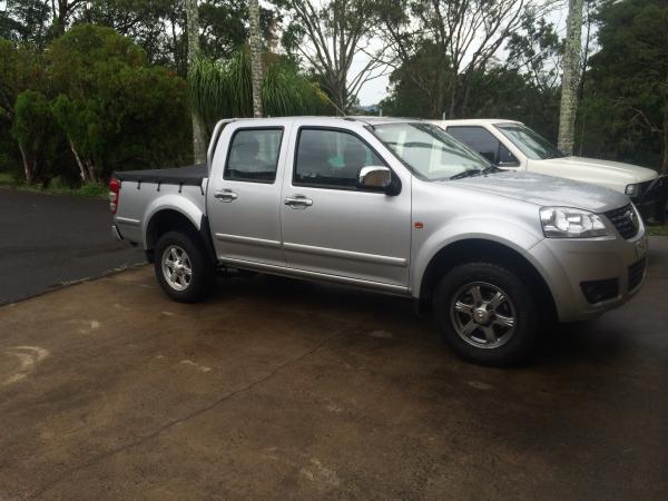 2012 Great Wall V200 turbo diesel dual can ute 